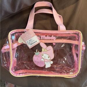 Sanrio My Melody Pink and Yellow PVC Kids Bag.